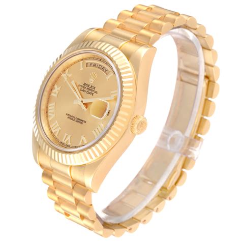 rolex day date 2 41mm yellow gold|41 presidential rolex price.